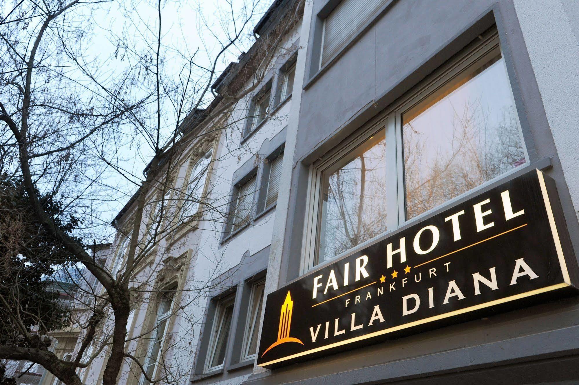 Fair Hotel Villa Diana Frankfurt pe Main Exterior foto